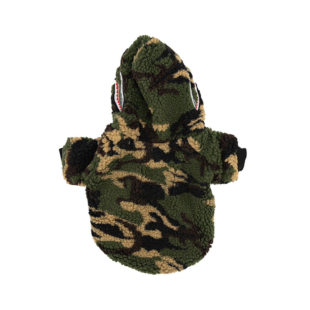 A Barking Pup - Shark Camo Jacket