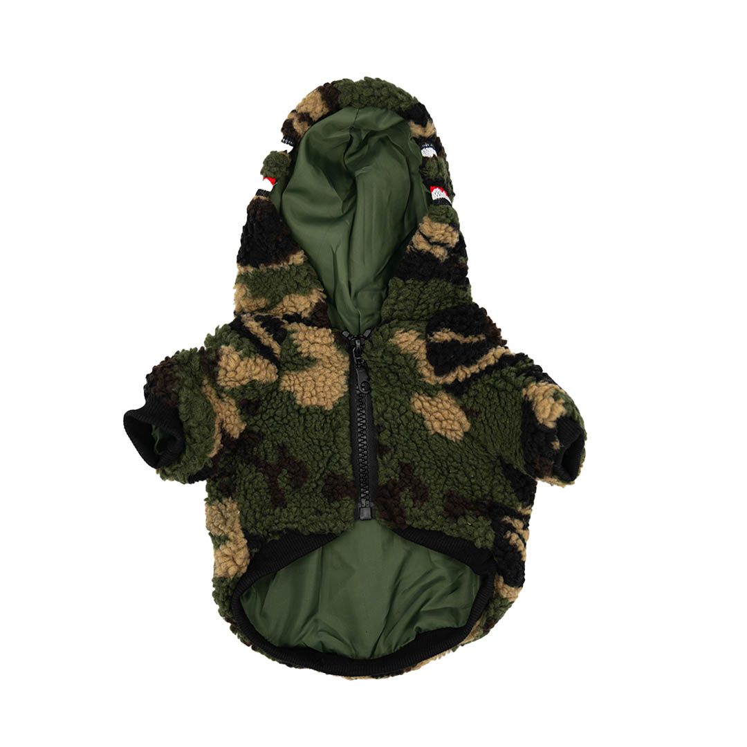 A Barking Pup - Shark Camo Jacket