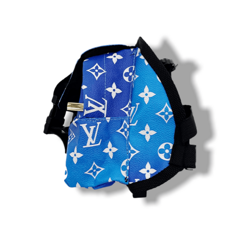 LV Dog Leather Backpack 🔵